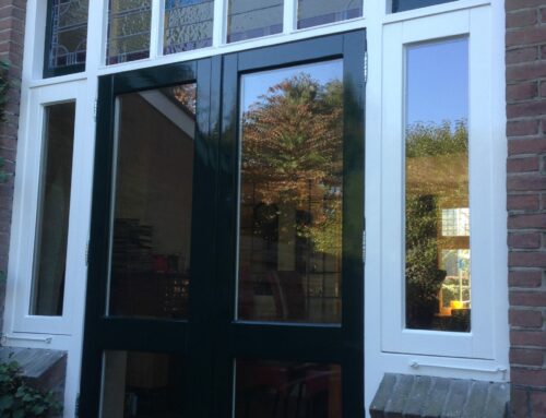 Vervangen draaiende delen met dubbel glas